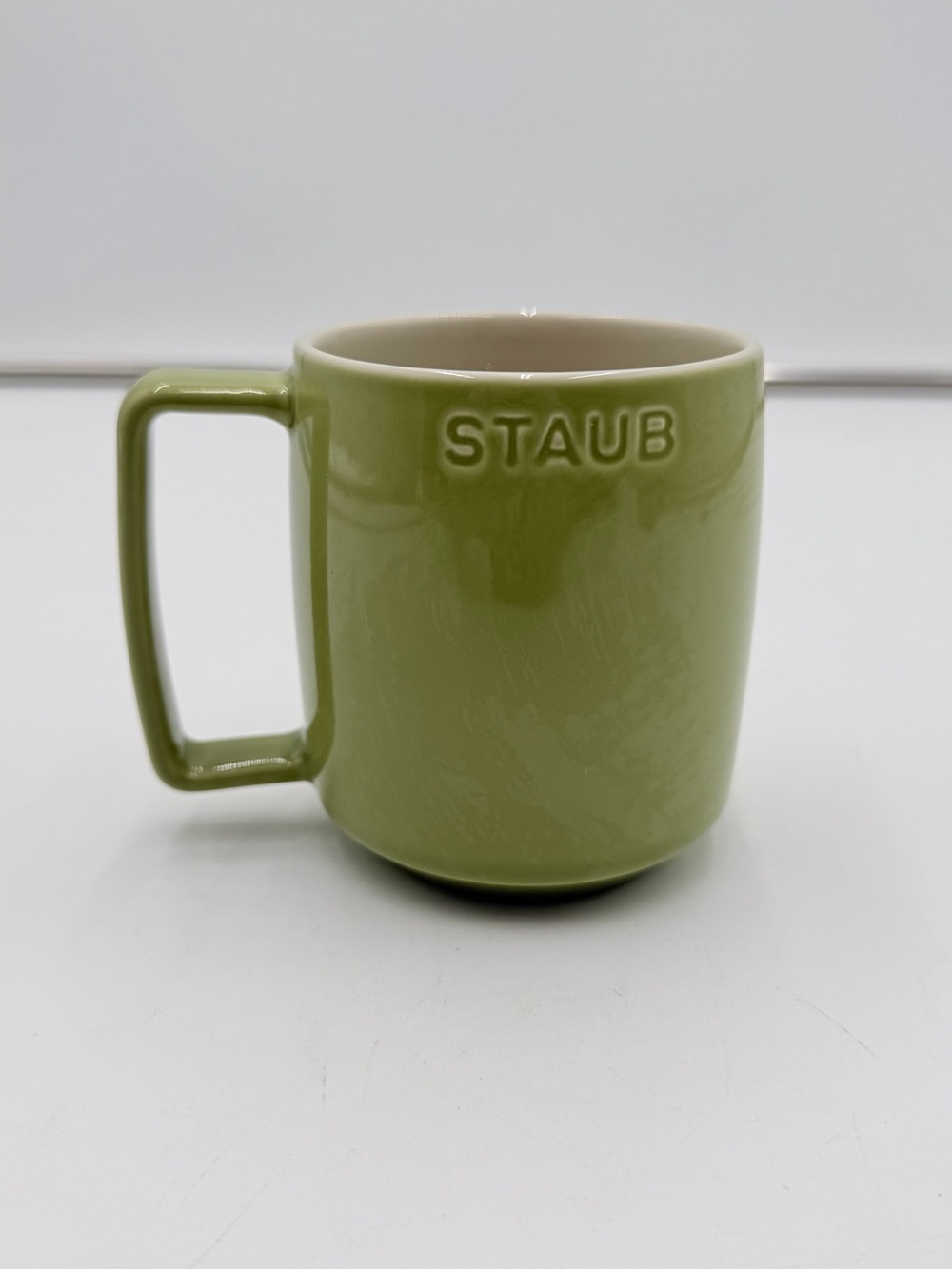 STAUB Stacking Mug Eucalyptus Ceramic Mug Cup Espresso